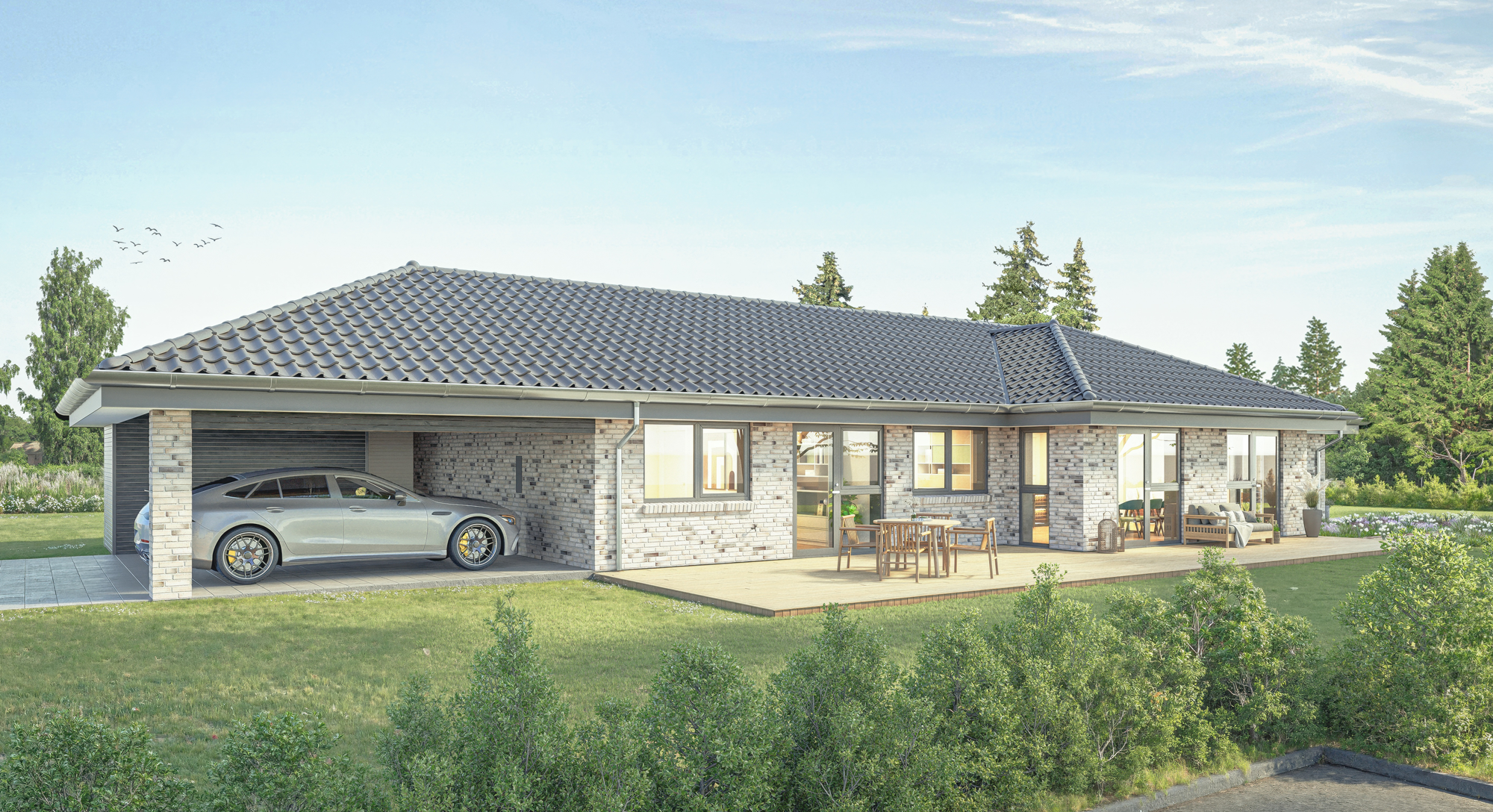 Villa Valm 180 Kampagnehus 8