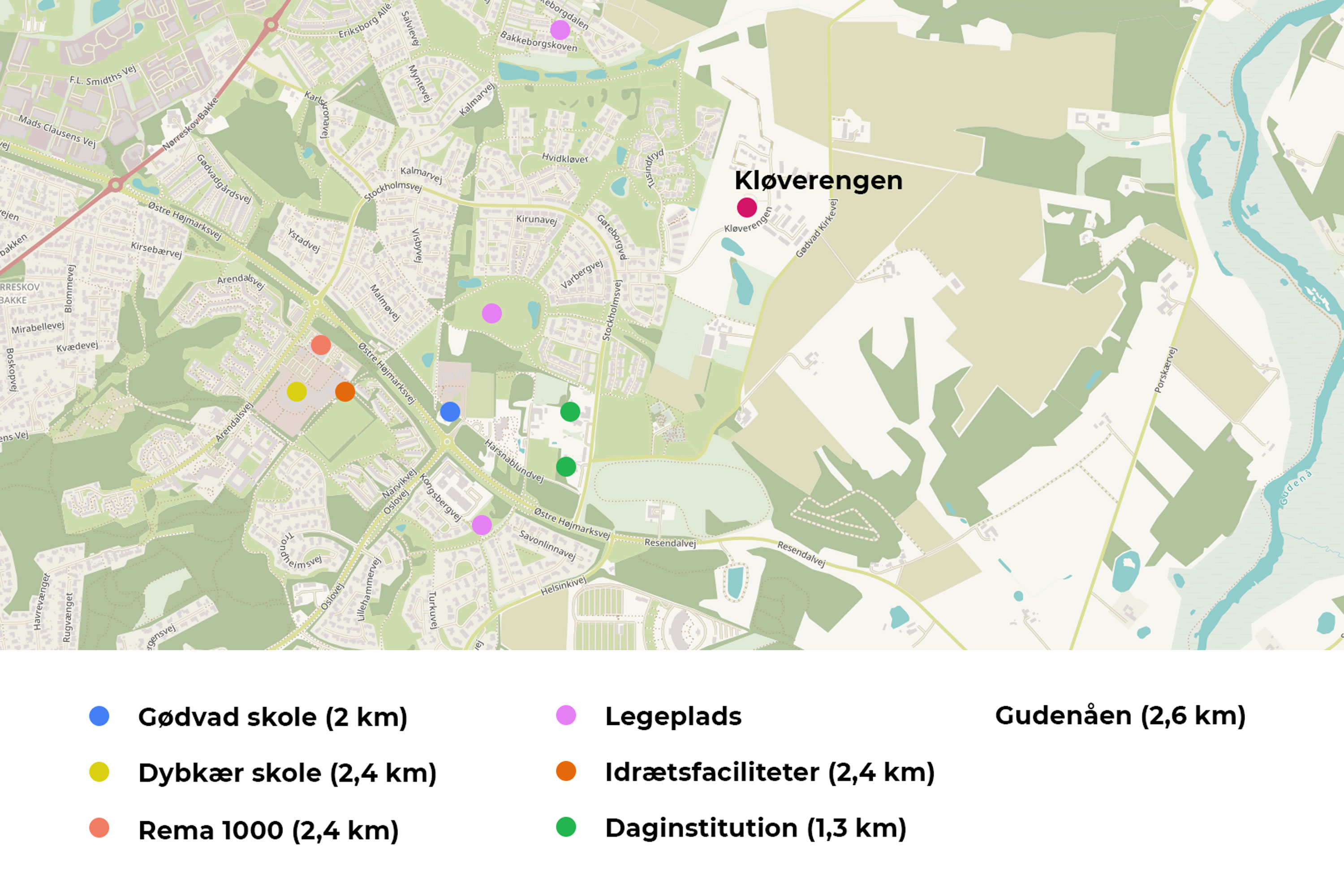 Omraadekort Kloeverengen