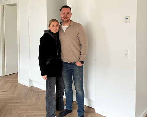 Længehus med gennemførte detaljer