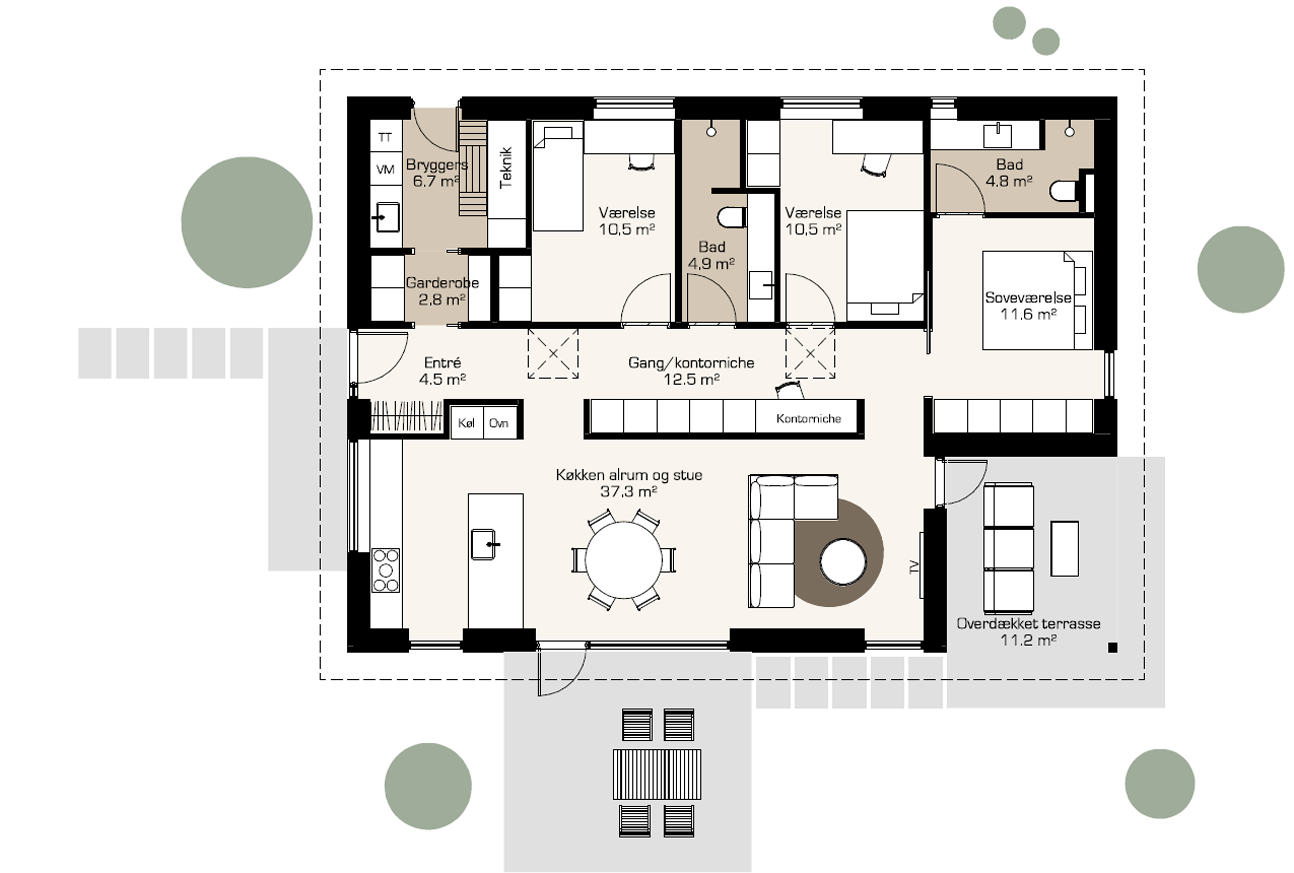 Villa Akse 130 m2