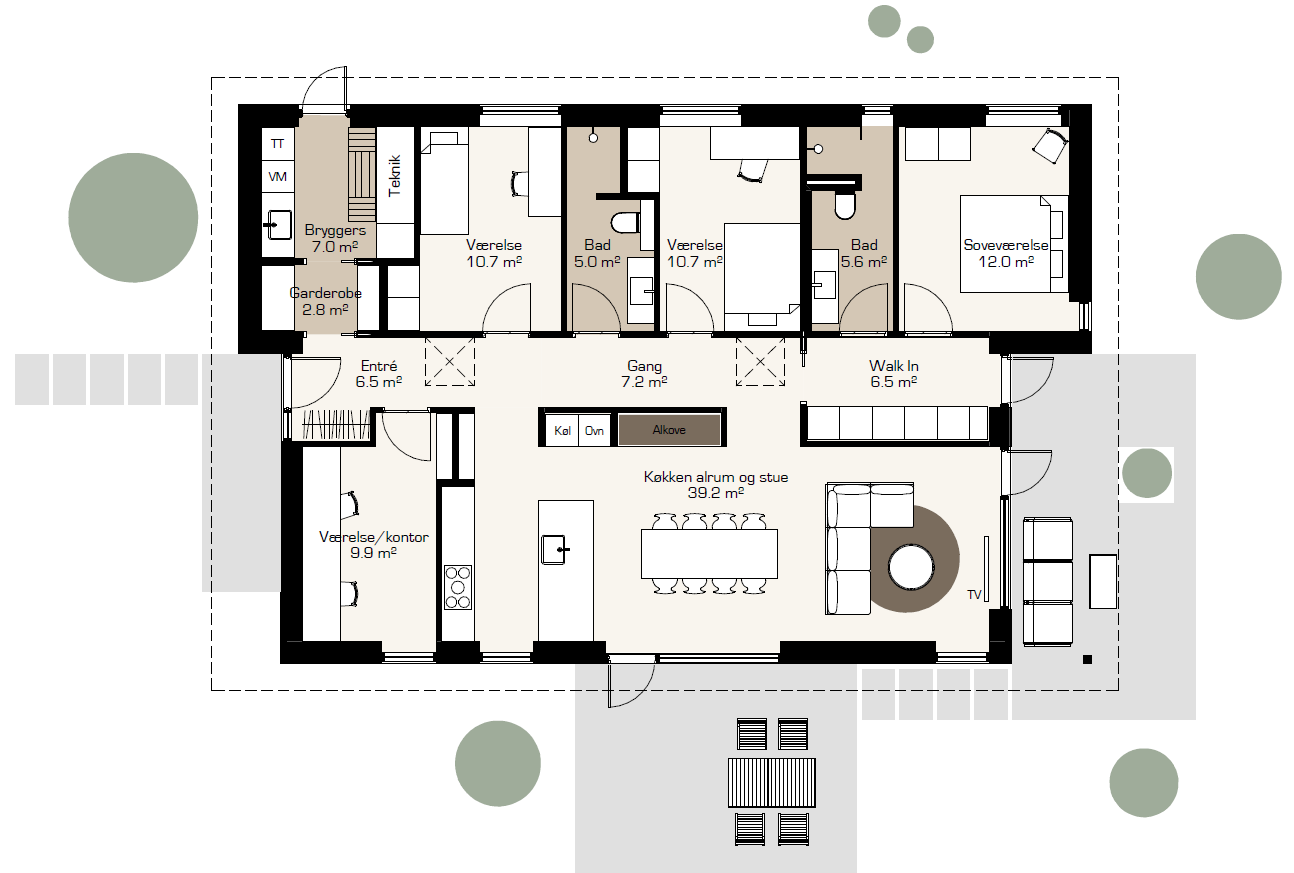 Villa Akse 150 m2
