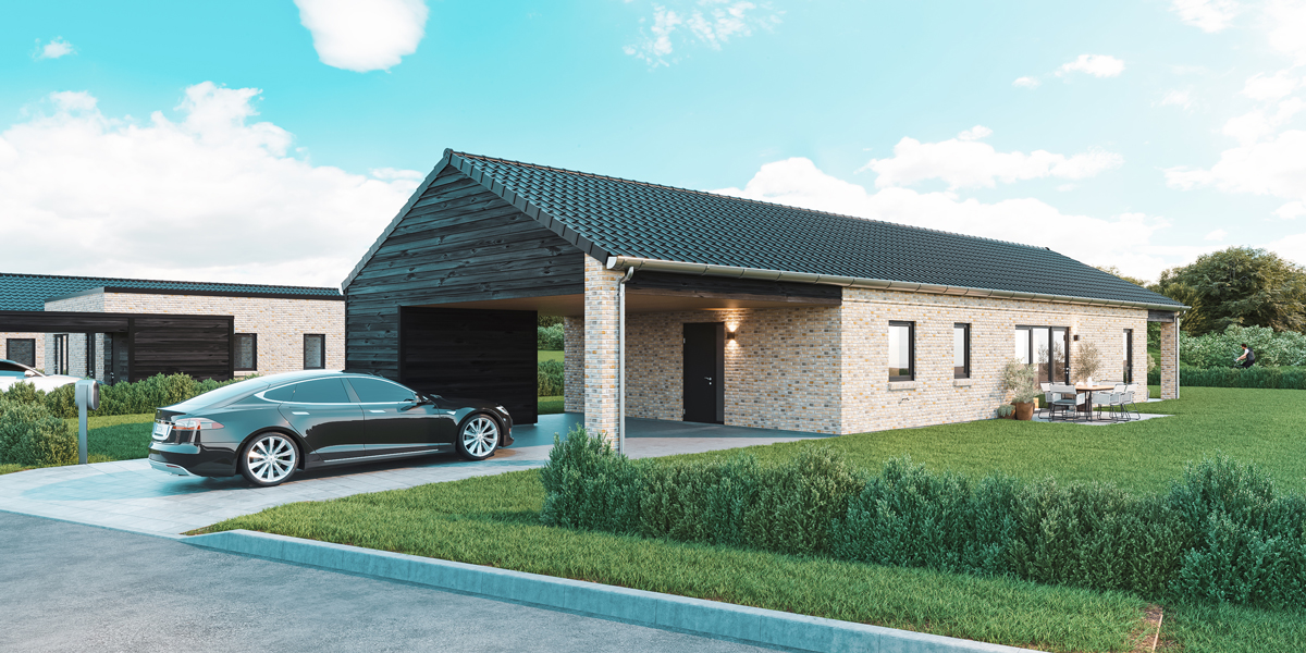 Laengehus Integreret Carport (1)