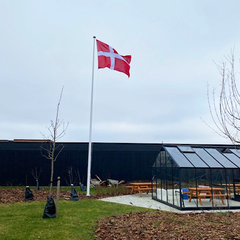 Flagstang Sommerfugleparken
