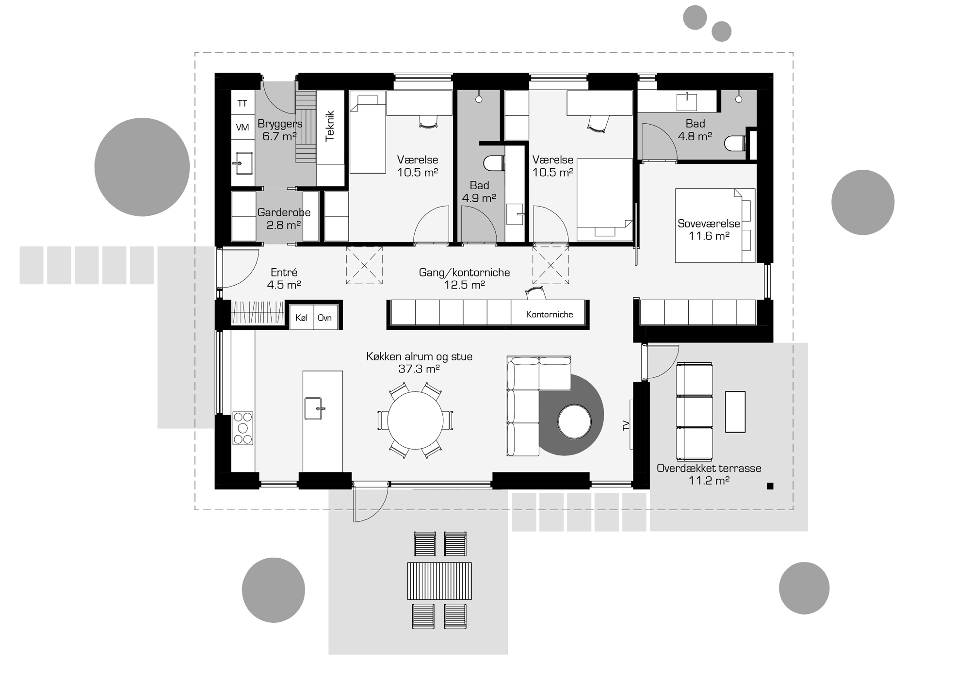 Villa Akse 130 m2