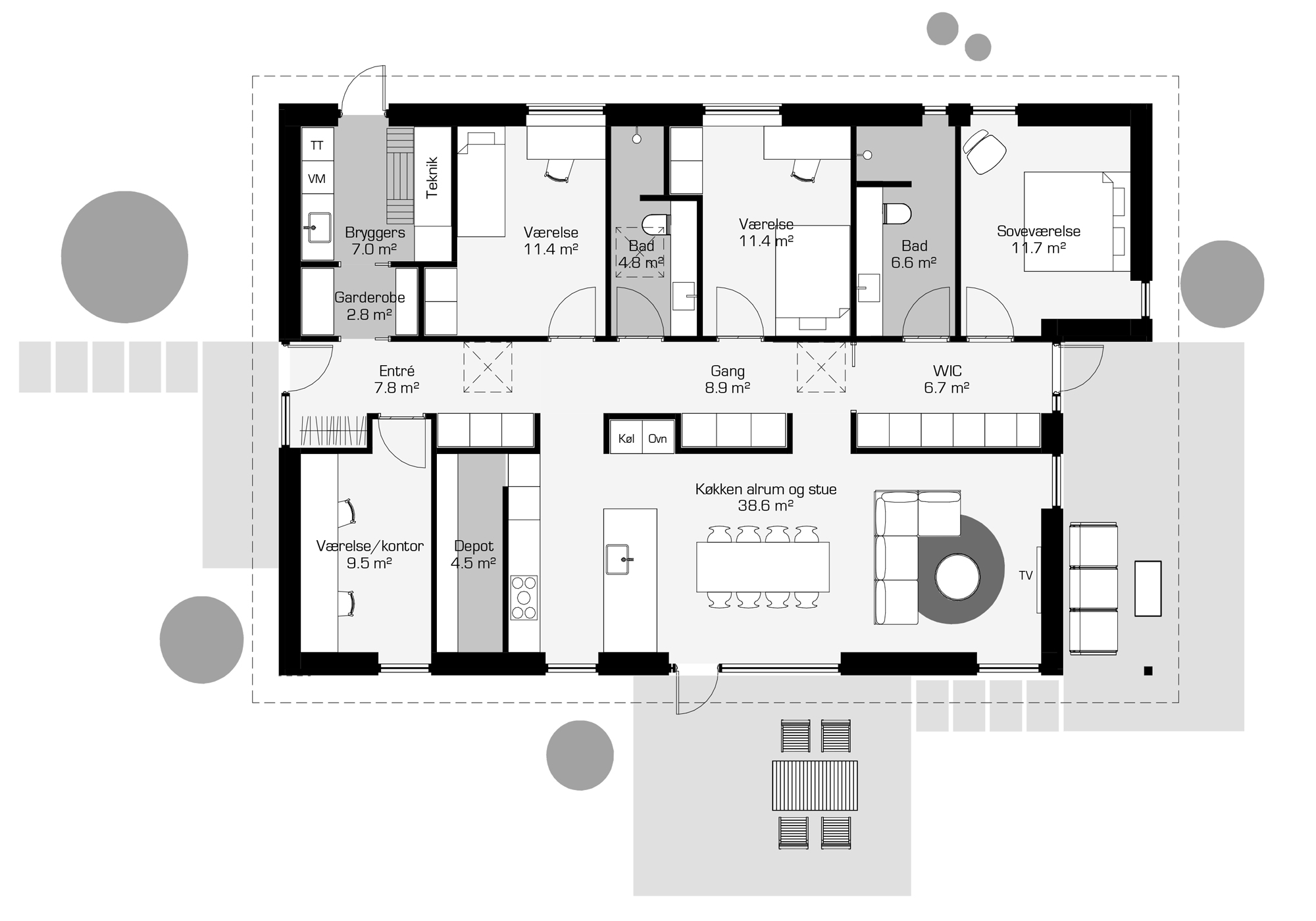 Villa Akse 160 m2