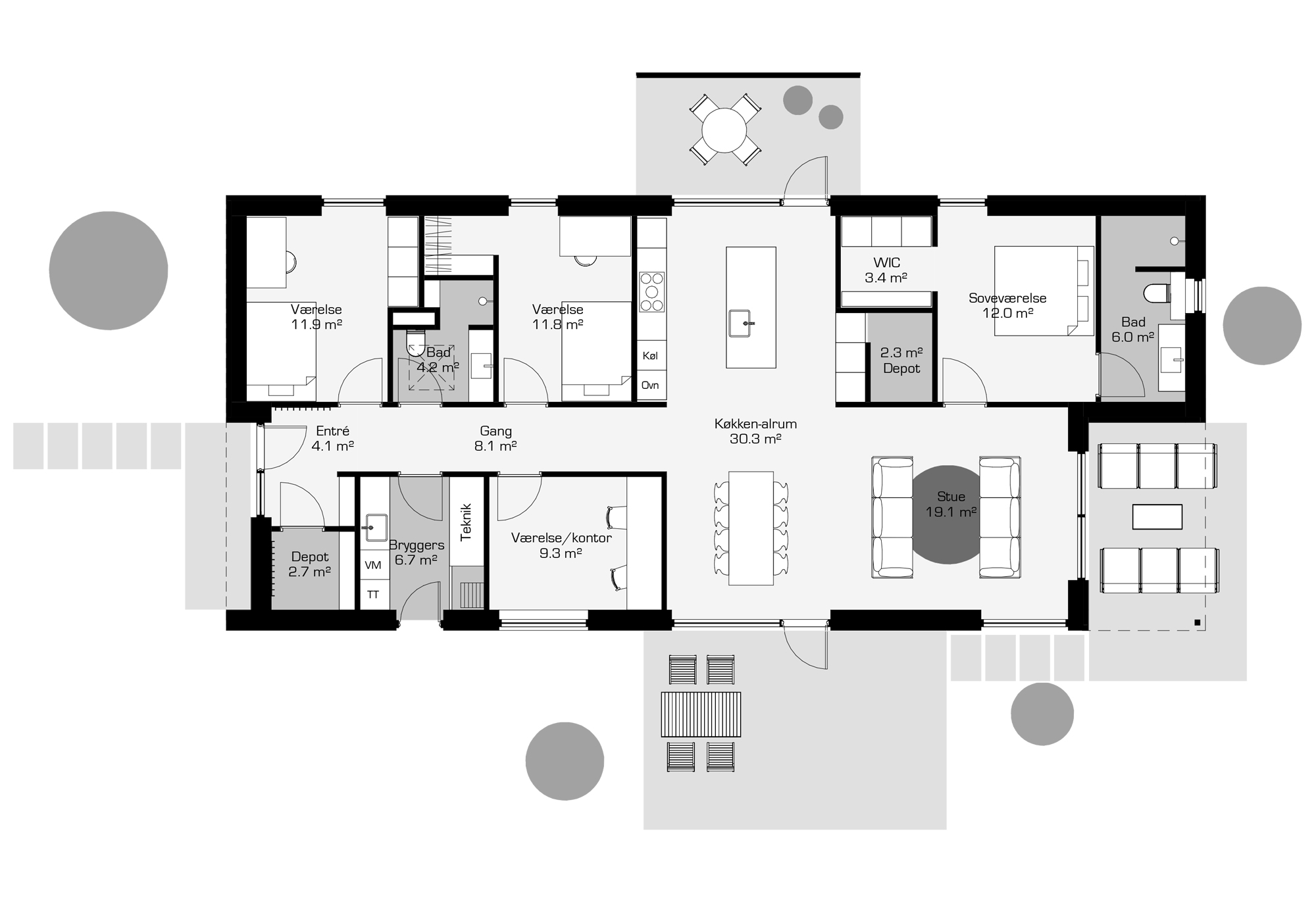Villa Akse 160 m2