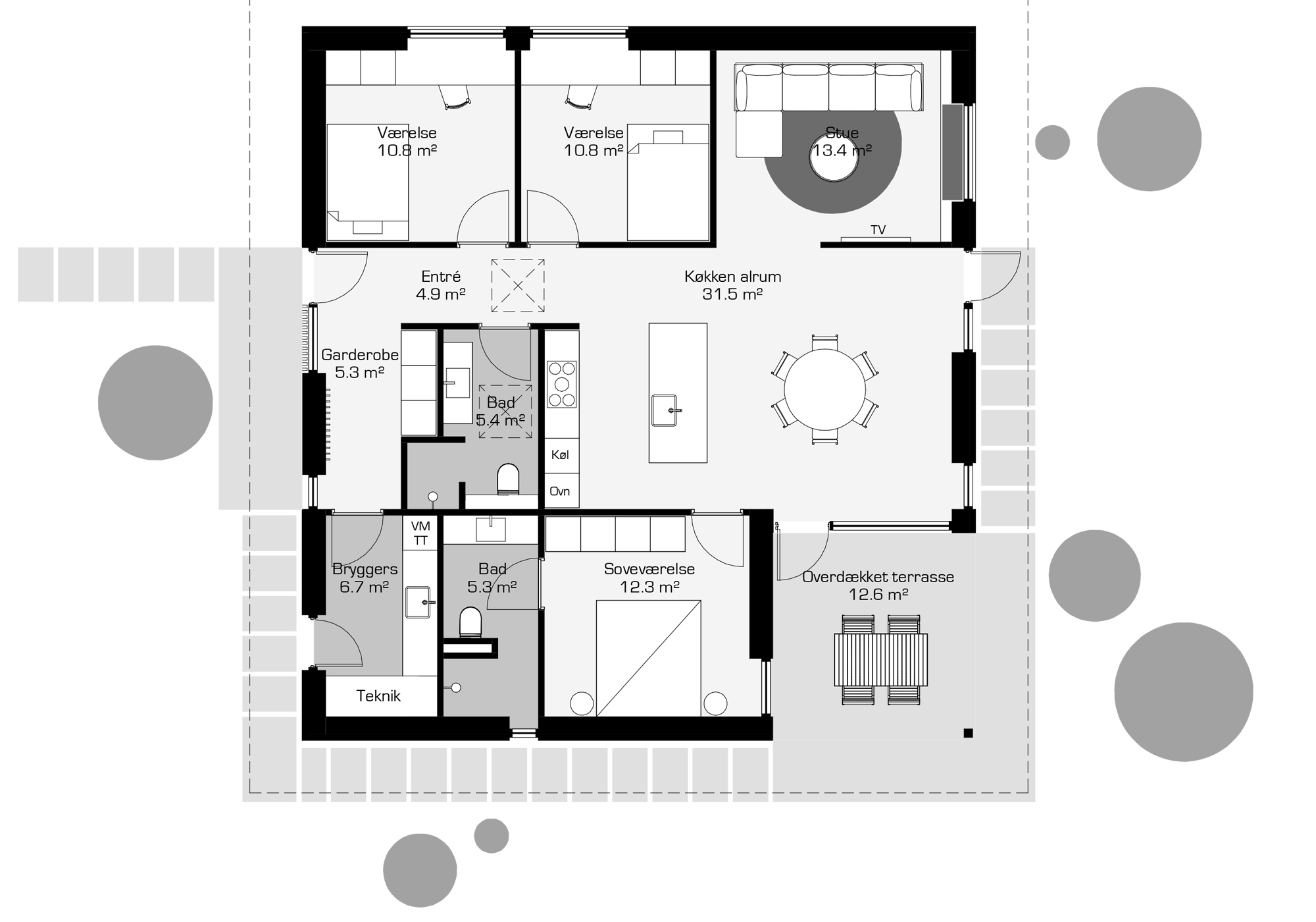 Villa Kvadrat 130 m2