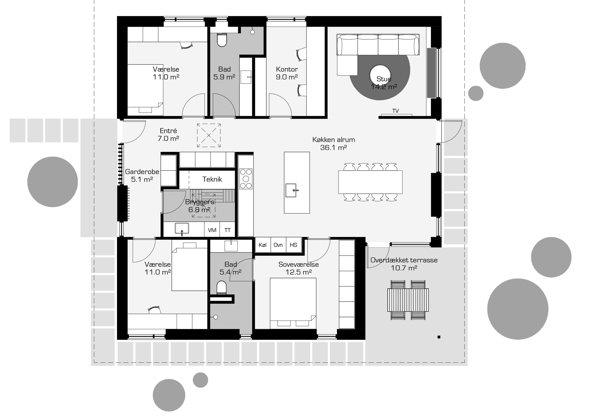Villa Kvadrat 150 m2