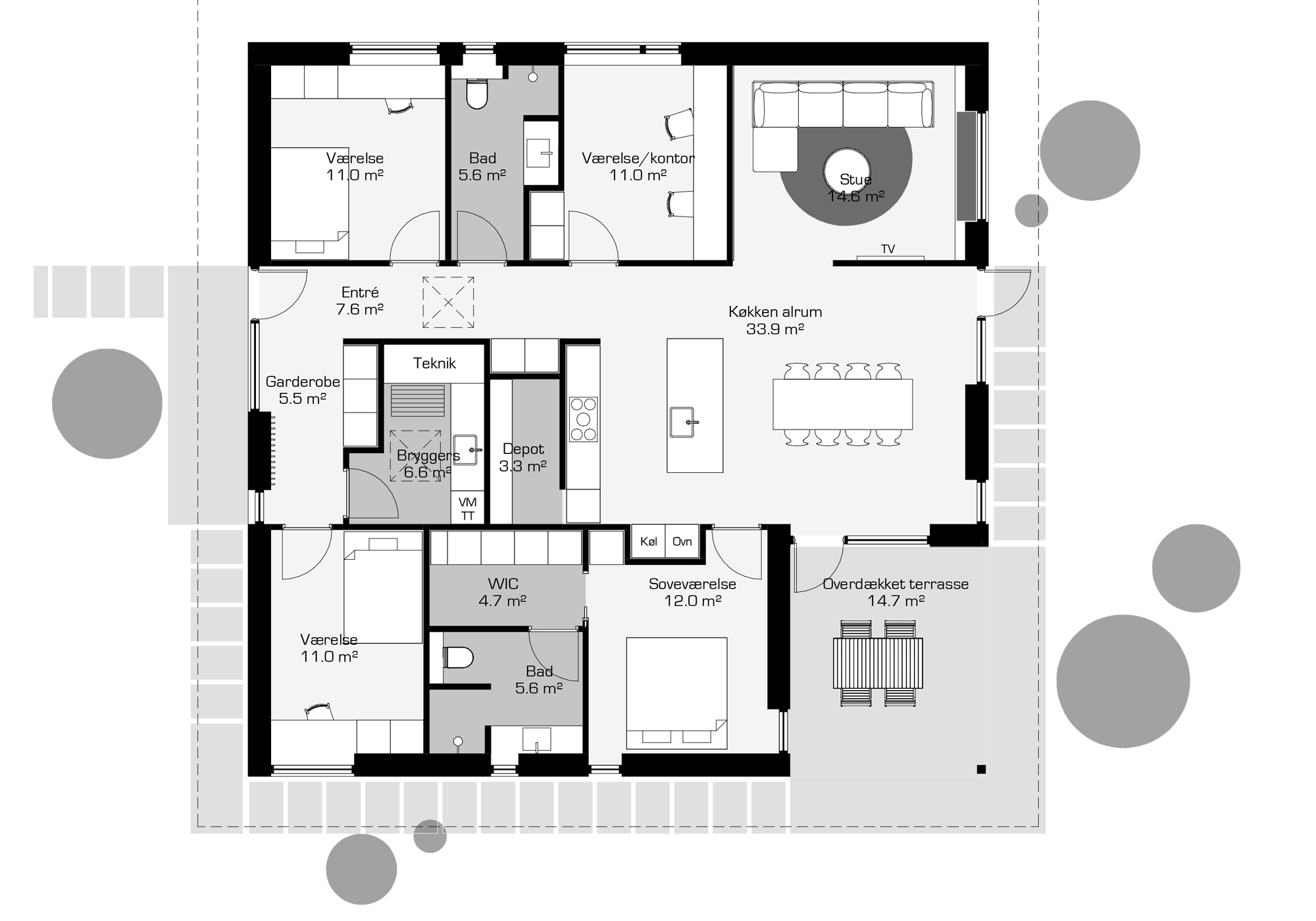 Villa Kvadrat 160 m2