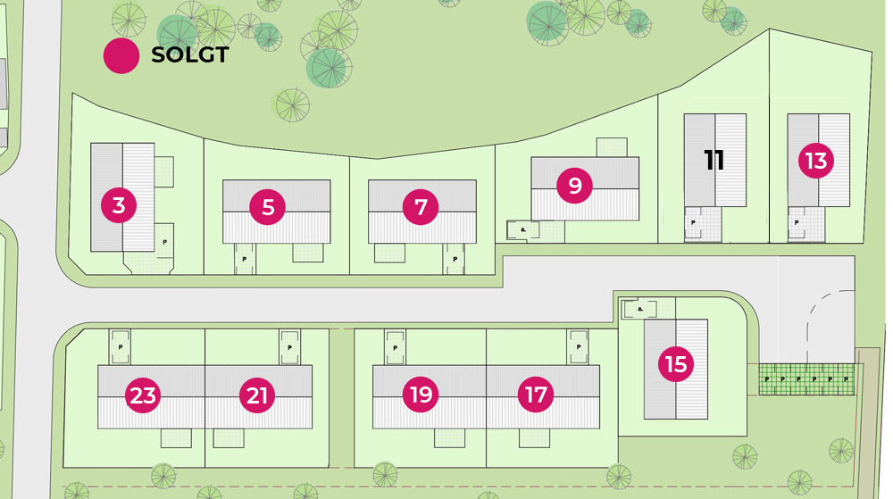 Solgte Huse Voel Juni 2025