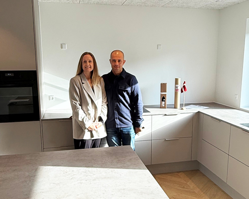 Stilfuldt længehus på 150 m2