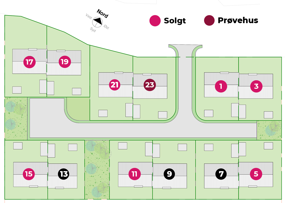 Lind Bebyggelsesplan Solgt Status