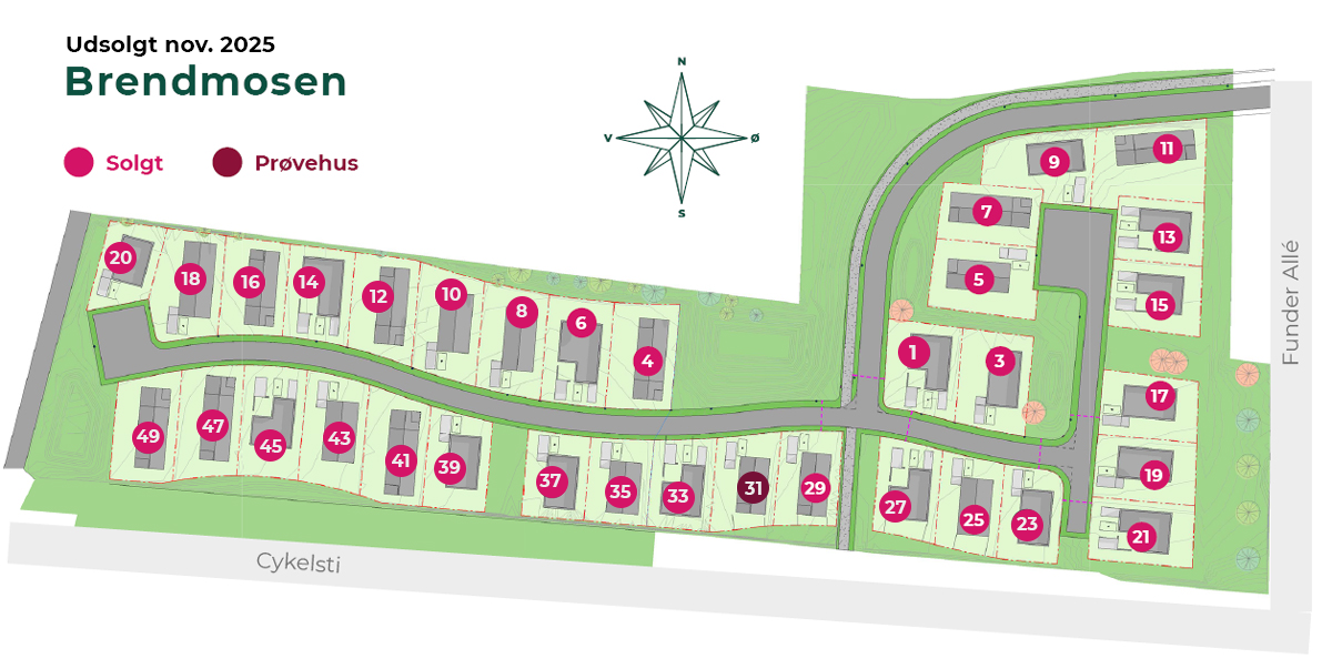 Solgte Huse Bebyggelsesplan (1)