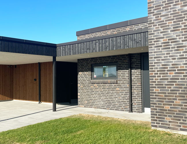 Overdækket indgangsparti